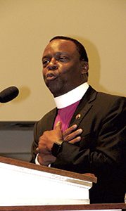 Bishop B. Courtney McBath was the keynote speaker at Monday’s Suffolk City-Wide Dr. Martin Luther King Jr. Day Celebration.