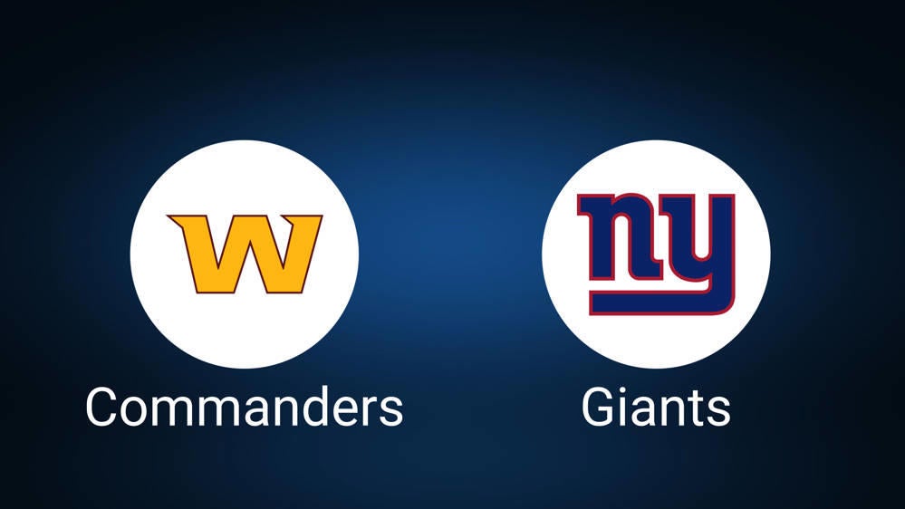 Washington Commanders vs. New York Giants Week 2 Tickets Available – Sunday, September 15 at Commanders Field