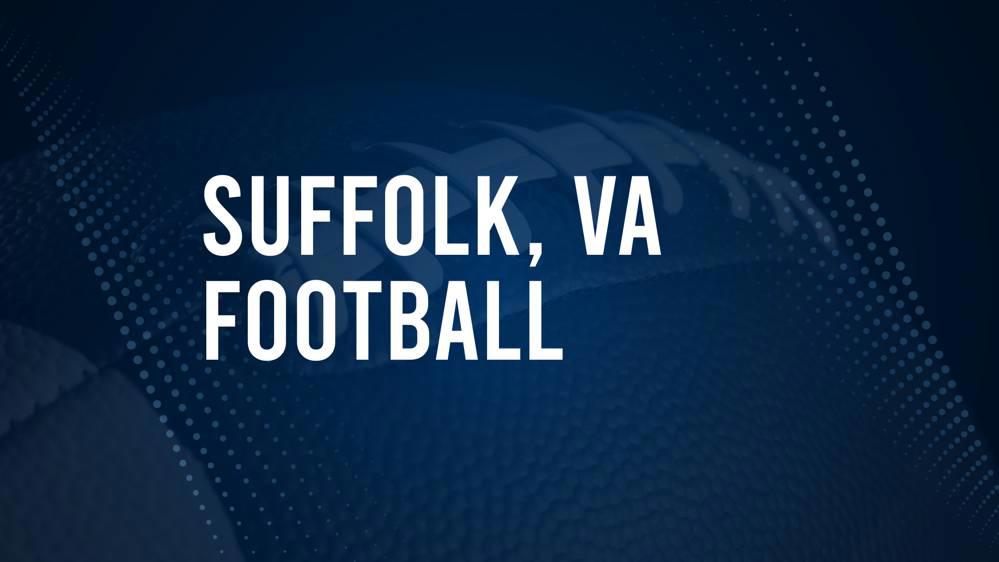 How to Watch Suffolk, VA High School Football Games Streaming Live – August 30