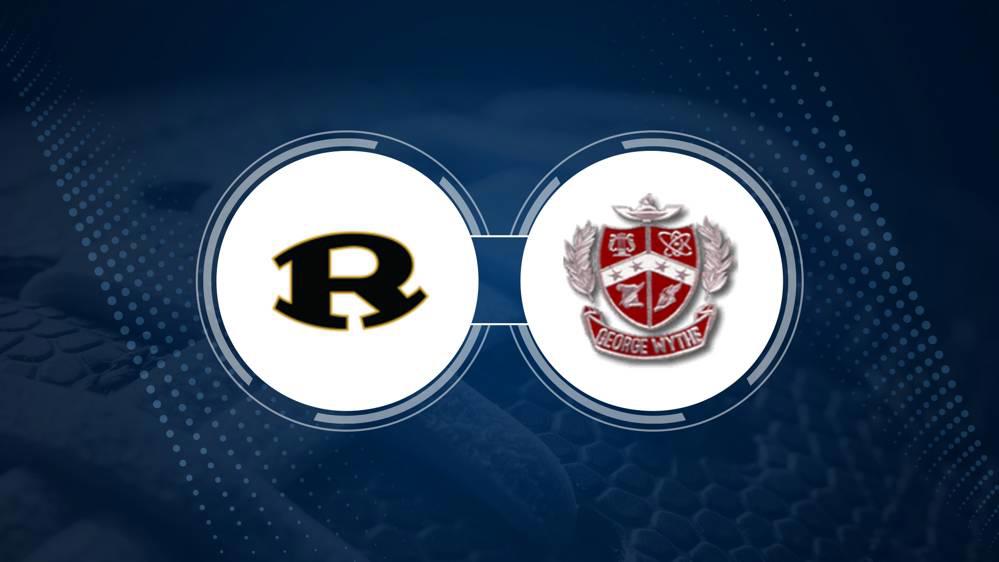 Radford vs. George Wythe High School football live stream, TV – Friday, August 30