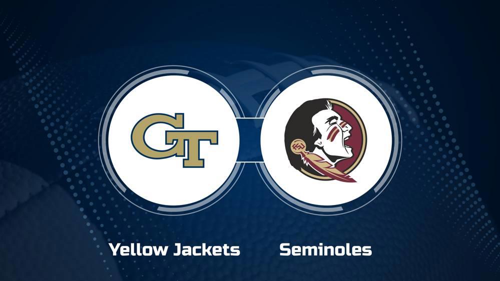 Where to Watch Georgia Tech vs. Florida State on TV or Live Streaming – August 24