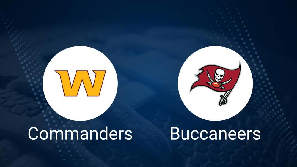 Commanders vs. Buccaneers: Odds, Moneyline, and Spread - Week 1