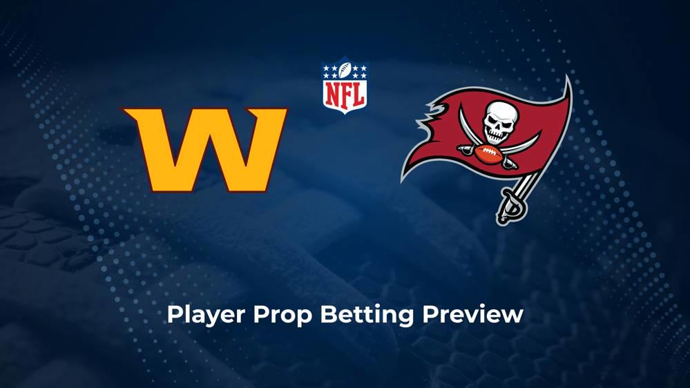 Commanders vs. Buccaneers Player Props & Odds – Week 1