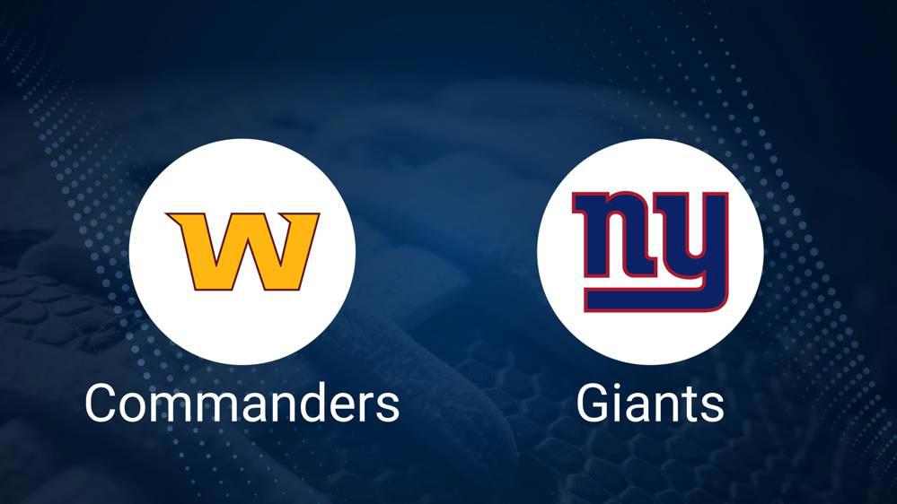 Commanders vs. Giants: Odds, Moneyline, and Spread - Week 2