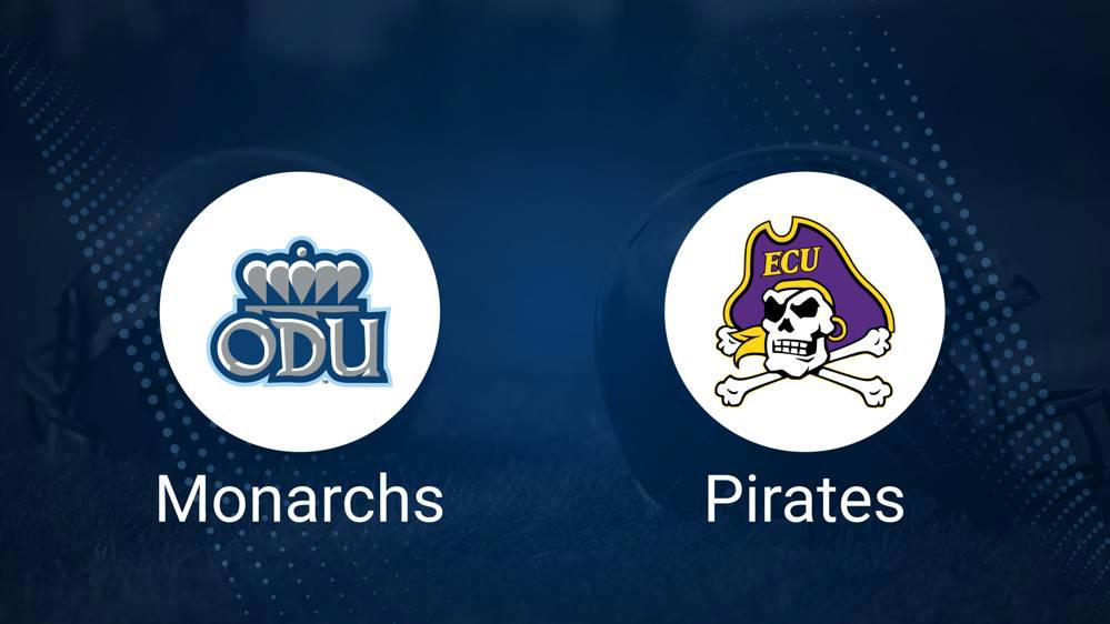 Old Dominion vs. East Carolina September 7 Tickets & Start Time