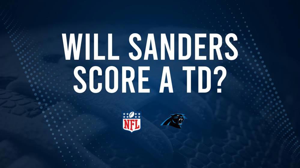 Will Ja'Tavion Sanders Score a Touchdown Against the Bengals in Week 4?