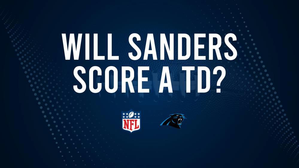 Will Ja'Tavion Sanders Score a Touchdown Against the Raiders in Week 3?