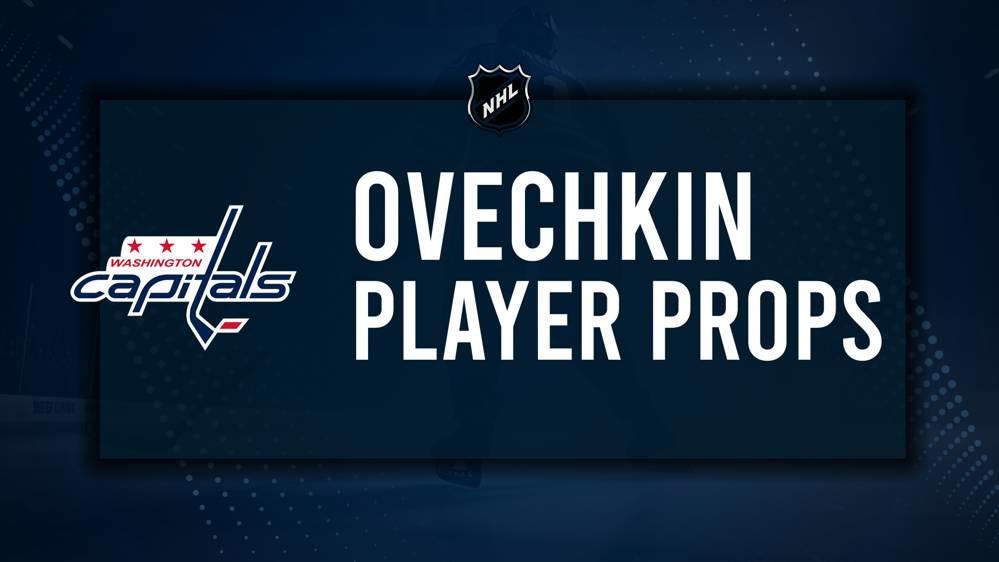 Alexander Ovechkin Player Prop Bets for the Capitals vs. Canadiens Game - October 31