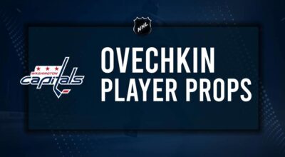 Alexander Ovechkin Player Prop Bets for the Capitals vs. Devils Game - October 12