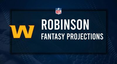 Brian Robinson Jr. Fantasy Projections: Week 7 vs. the Panthers