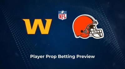 Commanders vs. Browns Player Props & Odds – Week 5