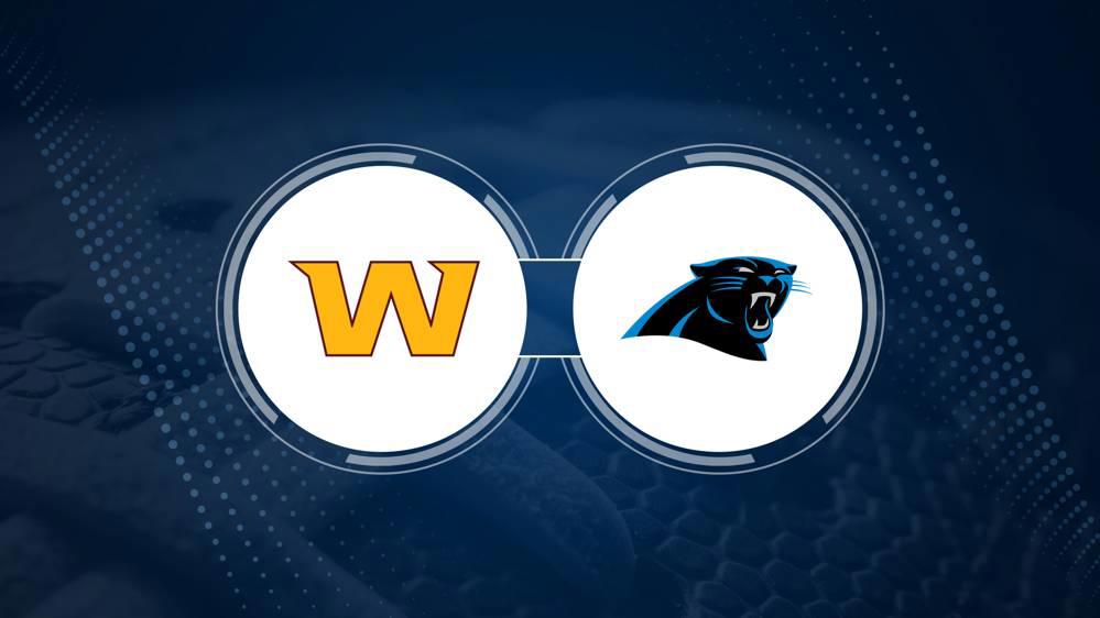 Commanders vs. Panthers Same Game Parlay Picks – NFL Week 7