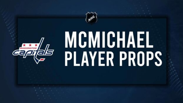 Connor McMichael Player Prop Bets for the Capitals vs. Flyers Game - October 22