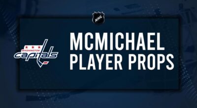 Connor McMichael Player Prop Bets for the Capitals vs. Rangers Game - October 29