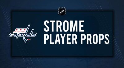 Dylan Strome Player Prop Bets for the Capitals vs. Golden Knights Game - October 15