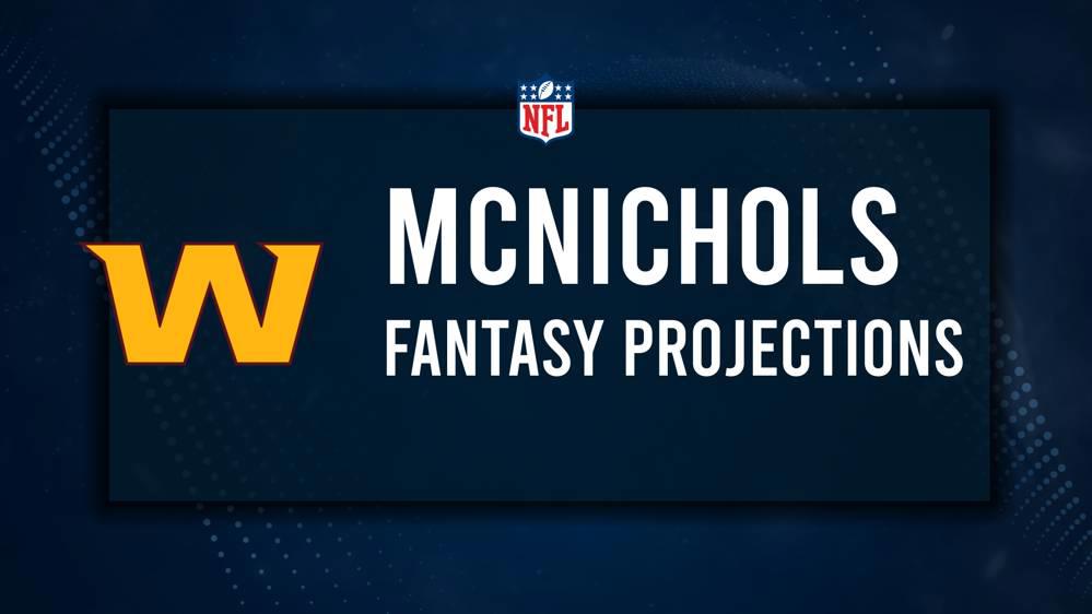 Jeremy McNichols Fantasy Projections: Week 9 vs. the Giants