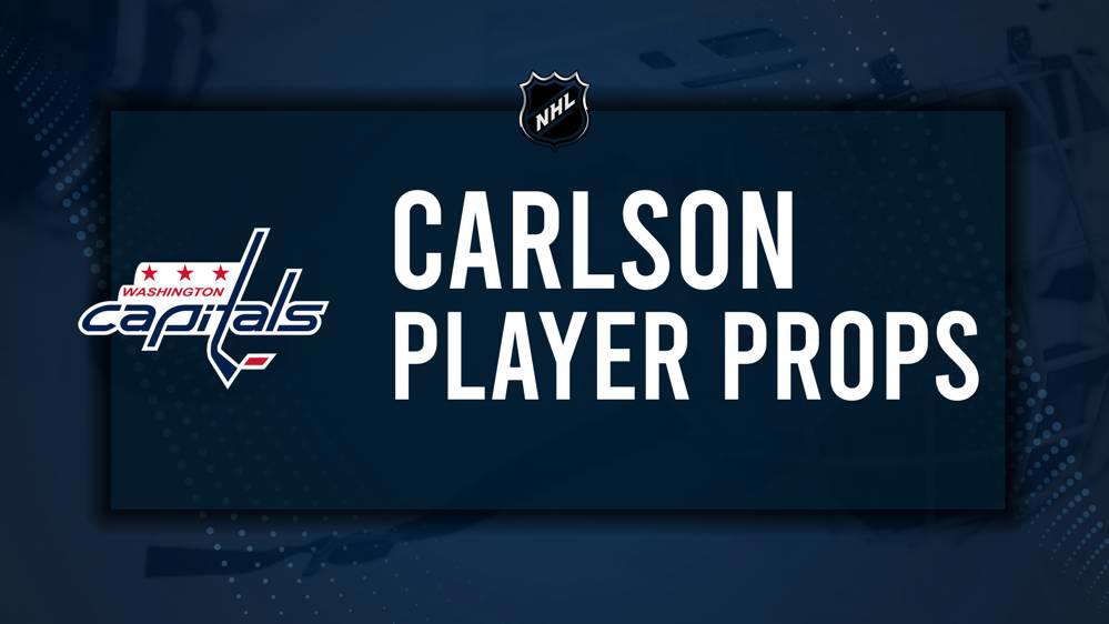 John Carlson Player Prop Bets for the Capitals vs. Devils Game - October 12