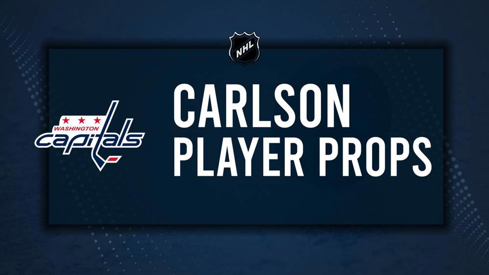 John Carlson Player Prop Bets for the Capitals vs. Rangers Game - October 29