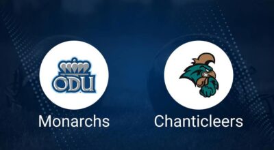 Old Dominion vs. Coastal Carolina Predictions & Picks: Odds, Moneyline, Spread - Saturday, Oct. 5