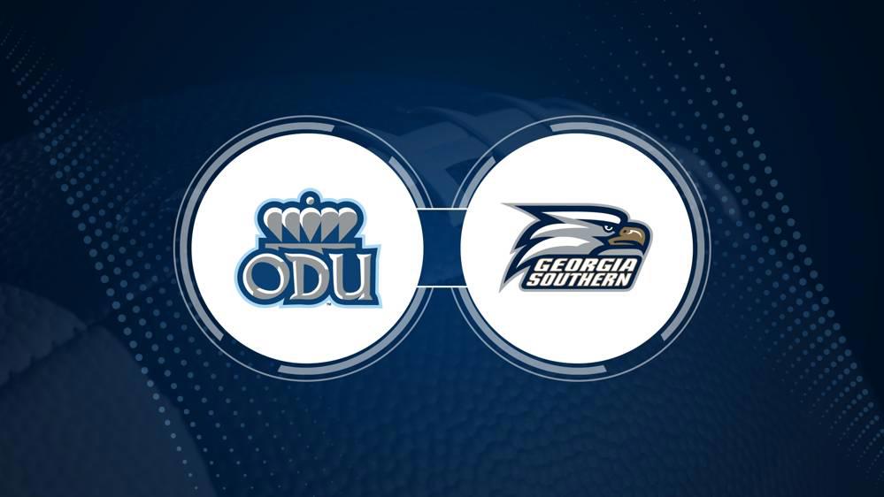 Old Dominion vs. Georgia Southern: Odds, spread, and over/under - Oct. 24