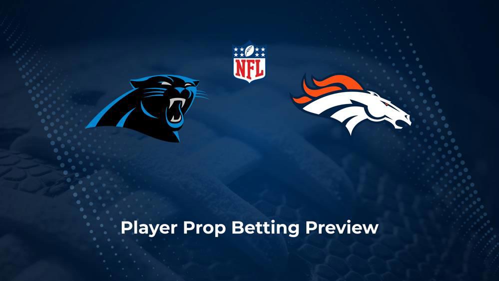 Panthers vs. Broncos Player Props & Odds – Week 8