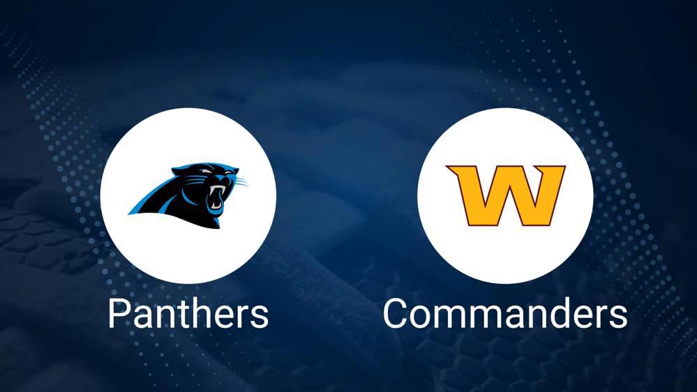 Panthers vs. Commanders: Odds, Moneyline, and Spread - Week 7