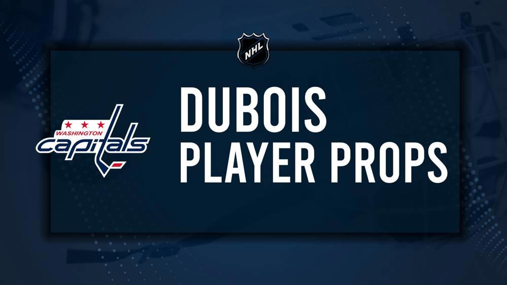 Pierre-Luc Dubois Player Prop Bets for the Capitals vs. Flyers Game - October 22