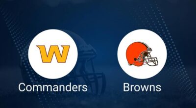 Where to Watch Commanders vs. Browns on TV or Streaming Live - Oct. 6