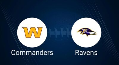 Where to Watch Commanders vs. Ravens on TV or Streaming Live - Oct. 13