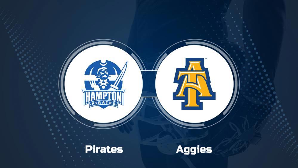 Where to Watch Hampton vs. North Carolina A&T on TV or Streaming Live - Oct. 19