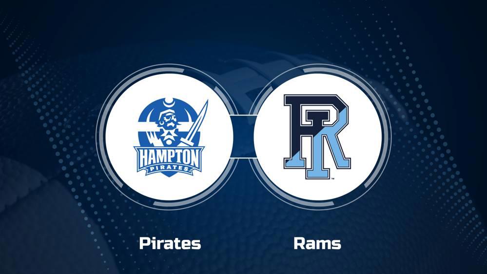 Where to Watch Hampton vs. Rhode Island on TV or Streaming Live - Oct. 5