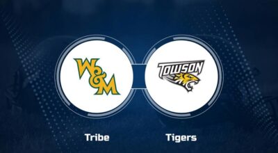 Where to Watch William & Mary vs. Towson on TV or Streaming Live - Oct. 5