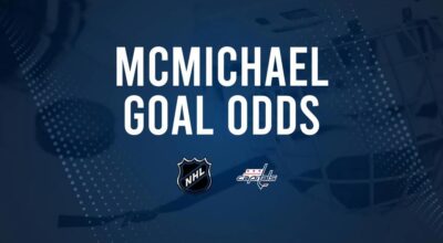 Will Connor McMichael Score a Goal Against the Devils on October 12?