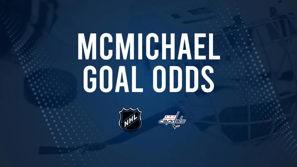 Will Connor McMichael Score a Goal Against the Devils on October 12?