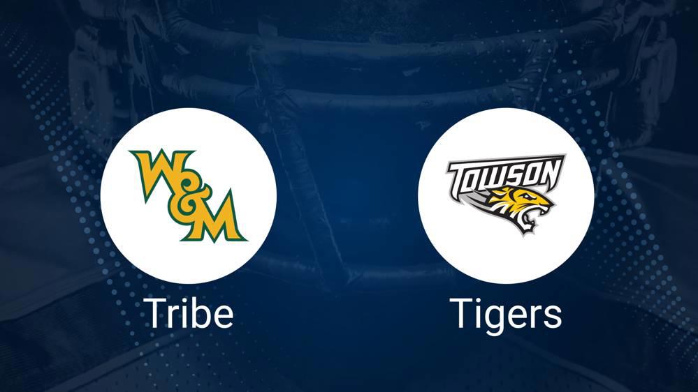 William & Mary vs. Towson Predictions & Picks: Odds, Moneyline, Spread - Saturday, Oct. 5