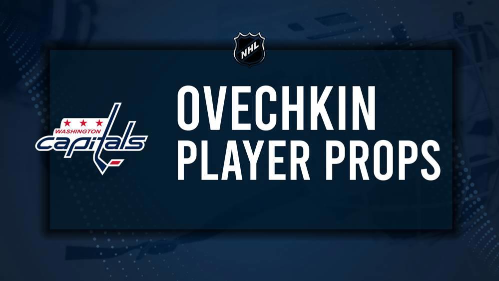 Alexander Ovechkin Player Prop Bets for the Capitals vs. Avalanche Game - November 15