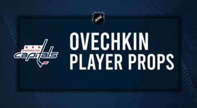 Alexander Ovechkin Player Prop Bets for the Capitals vs. Hurricanes Game - November 3