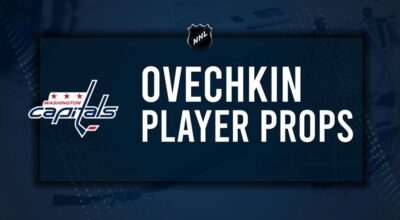 Alexander Ovechkin Player Prop Bets for the Capitals vs. Penguins Game - November 8