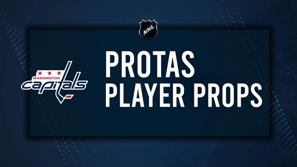 Aliaksei Protas Player Prop Bets for the Capitals vs. Hurricanes Game - November 3