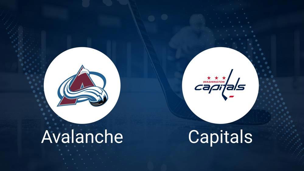 Avalanche vs. Capitals Injury Report Today - November 21