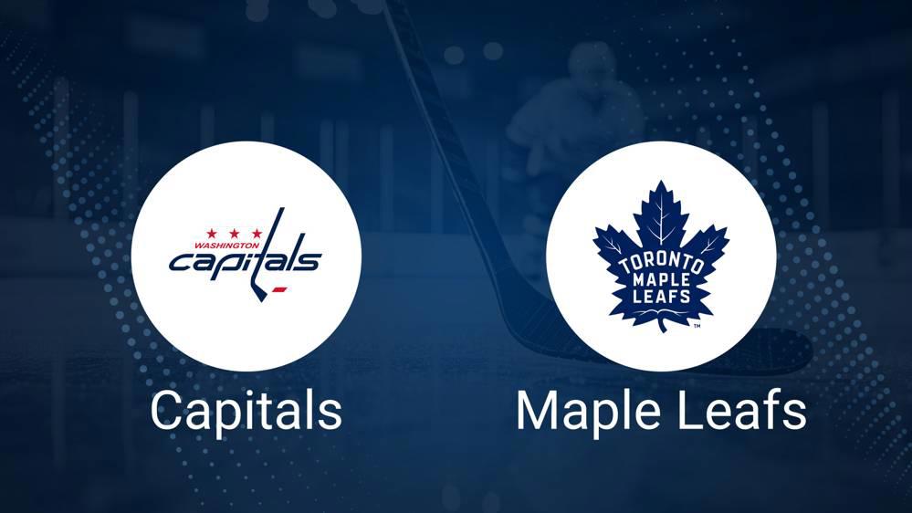 Capitals vs. Maple Leafs Injury Report Today - November 13