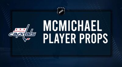 Connor McMichael Player Prop Bets for the Capitals vs. Avalanche Game - November 21