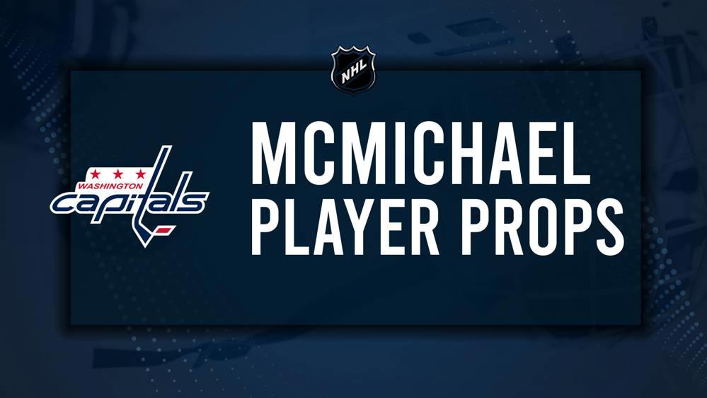 Connor McMichael Player Prop Bets for the Capitals vs. Devils Game - November 30