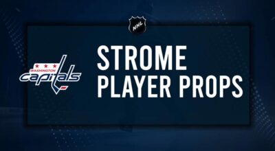 Dylan Strome Player Prop Bets for the Capitals vs. Avalanche Game - November 21