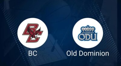 How to Watch Boston College vs. Old Dominion on TV or Live Stream - November 24