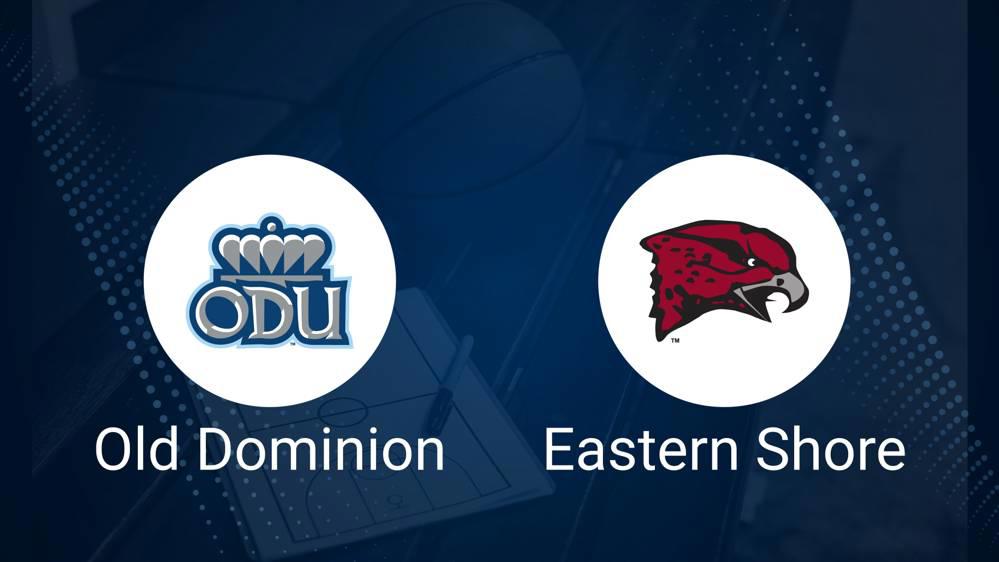 How to Watch Old Dominion vs. Maryland-Eastern Shore on TV or Live Stream - November 15