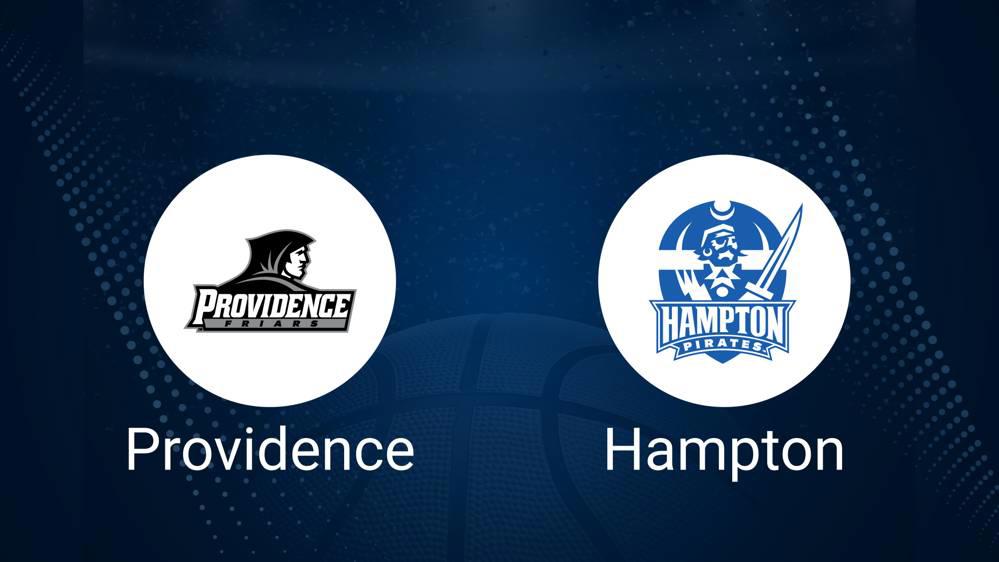 How to Watch Providence vs. Hampton on TV or Live Stream - November 12