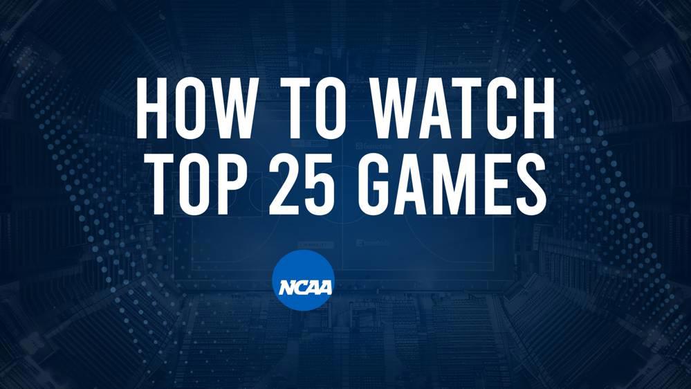 How to Watch Top 25 College Basketball Games - Thursday, November 7