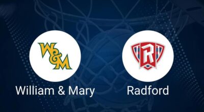 How to Watch William & Mary vs. Radford on TV or Live Stream - November 8