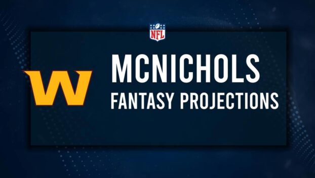 Jeremy McNichols Fantasy Projections: Week 11 vs. the Eagles